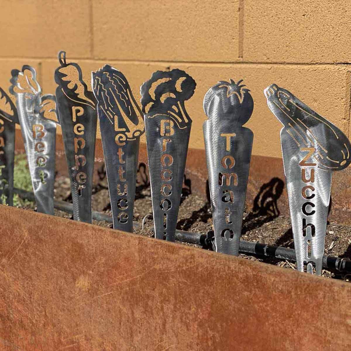 Metal Garden Stakes 15+ L4 Laser Engraving and Metal Art