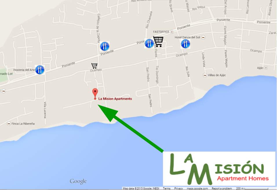 Directions La Mision Apartment Homes, Ajijic