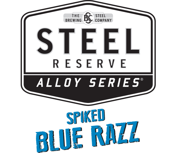 STEEL RESERVE SPIKED BLUE RAZZ Crescent Crown Distributing