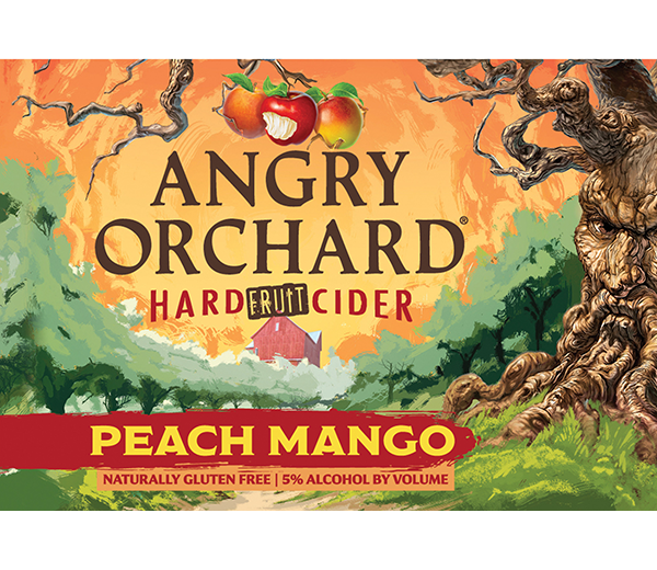 ANGRY ORCHARD PEACH MANGO Crescent Crown Distributing