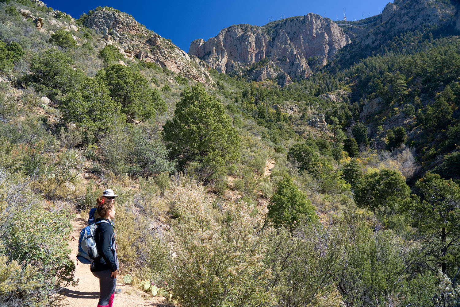 La Luz Trail Hike Sandia Mountains Los Alamos Auxiliary Fire Brigade