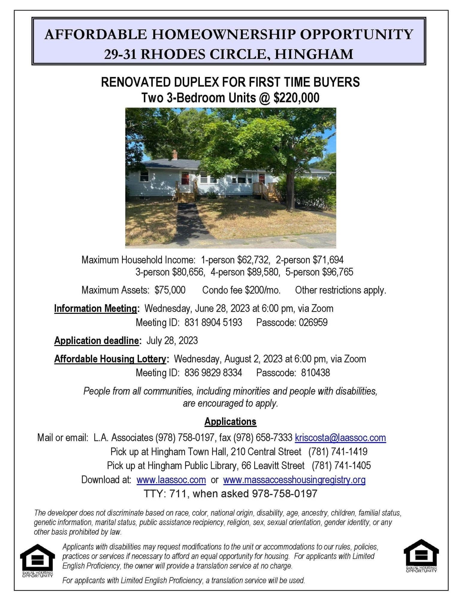 Available 40B Housing