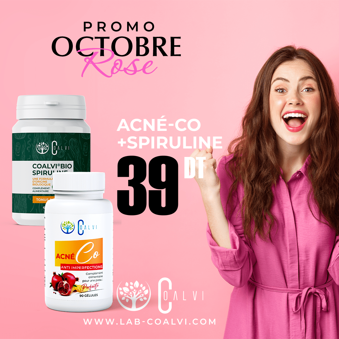 AcnéCo + Spiruline Laboratoire Coalvi