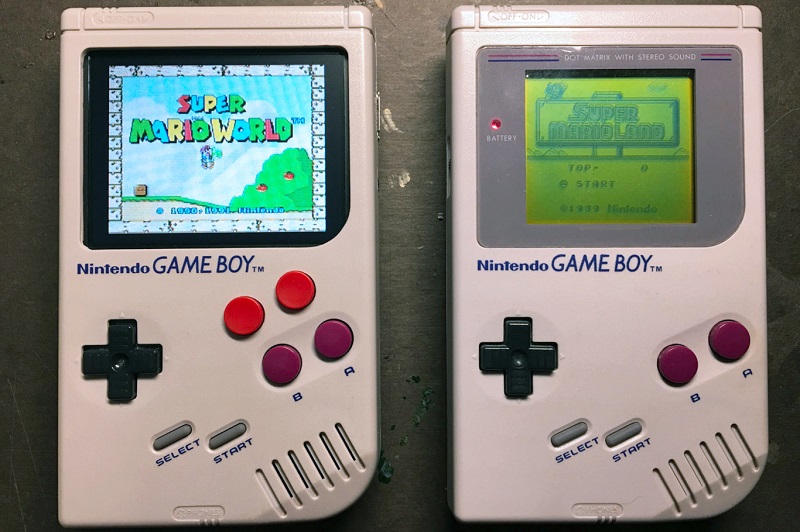 The super retro emulator that connects a Game Boy a Zero Raspberry Pi