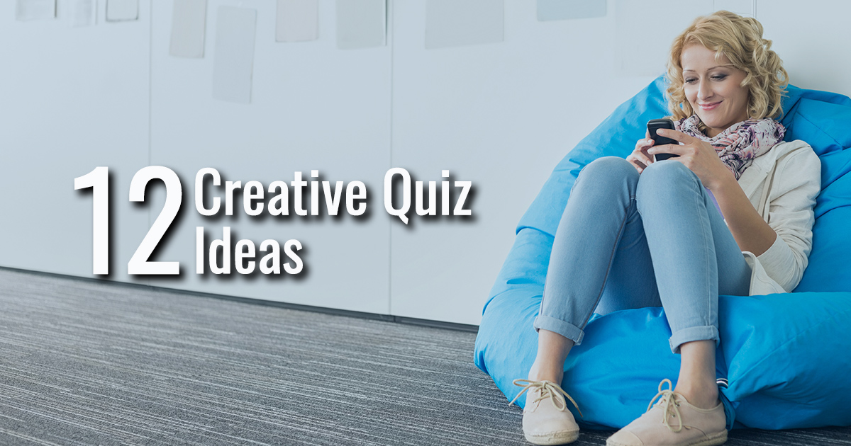 Get Inspired 12 Creative Quiz Ideas Second Street Lab