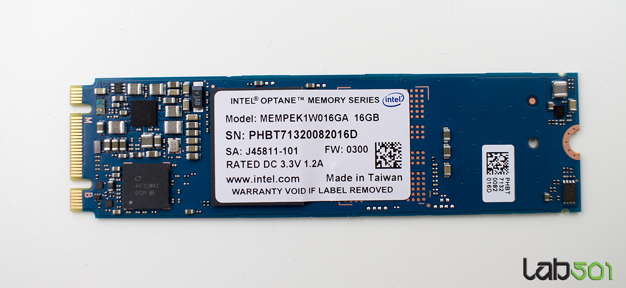 Review Intel Optane Memory SSD M.2 16GB lab501