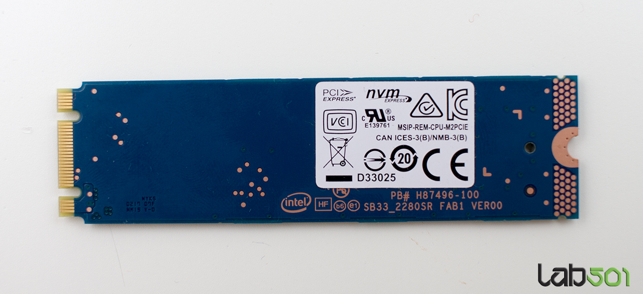 Review Intel Optane Memory SSD M.2 16GB lab501