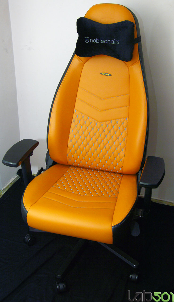lab501 » Noblechairs ICON Real Leather Cognac Gaming Chair The gamer