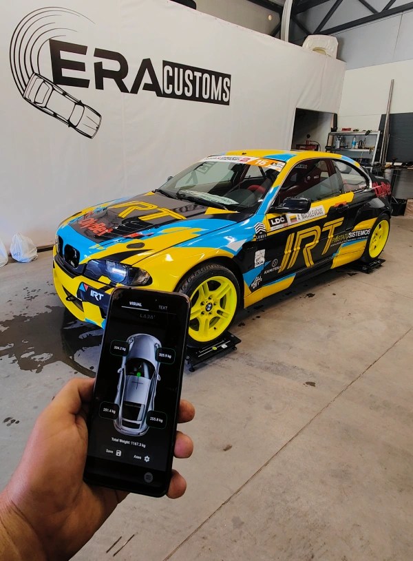 How to use race car scales? LABA7