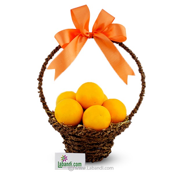 Basket of Oranges