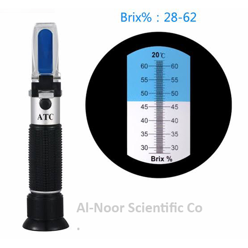 ATC Hand Refractometer 2862 Brix sugar test Lab Asia Science and