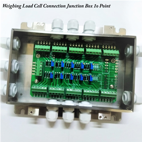 Junction Box 10 Port, Load Cell Connection Junction Box Lab Asia