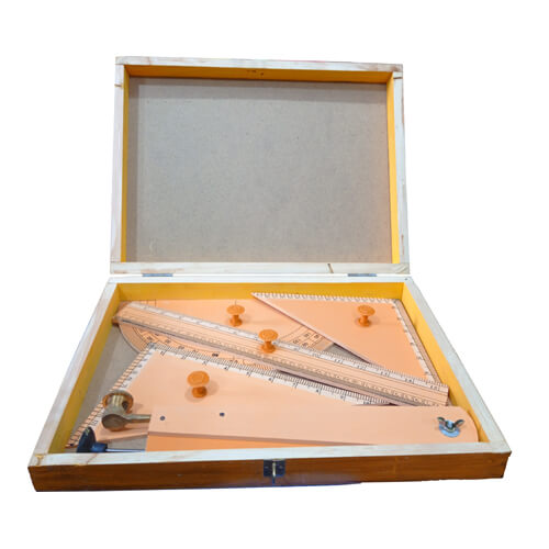 Wooden Geometry Box for Education Lab Asia Science and Technology