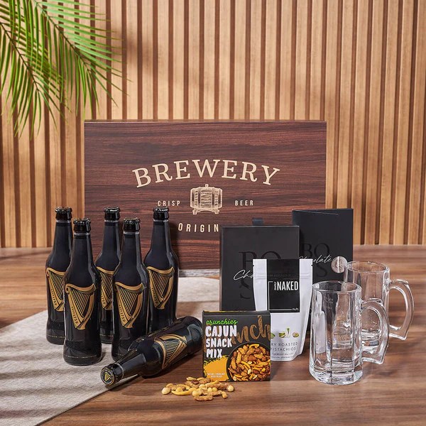 Guinness & Goodies Gift Set Beer gift baskets Los Angeles Delivery