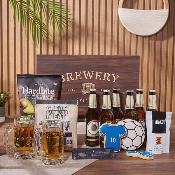 Sports Fan & Beer Gift Set Beer gift baskets Los Angeles Delivery