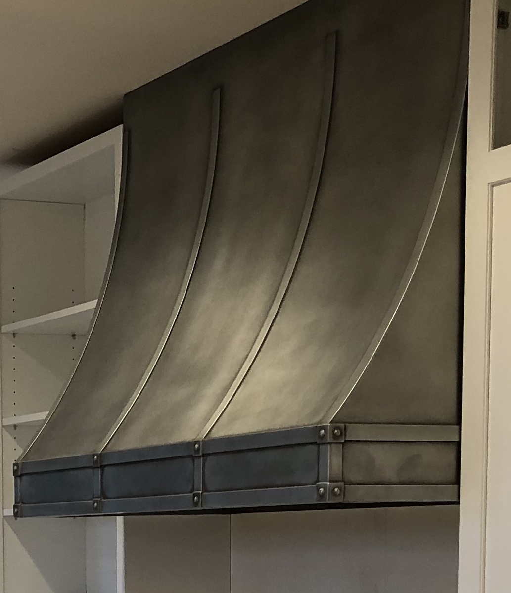 Zinc Range Hoods Custom Kitchen Hoods La Bastille
