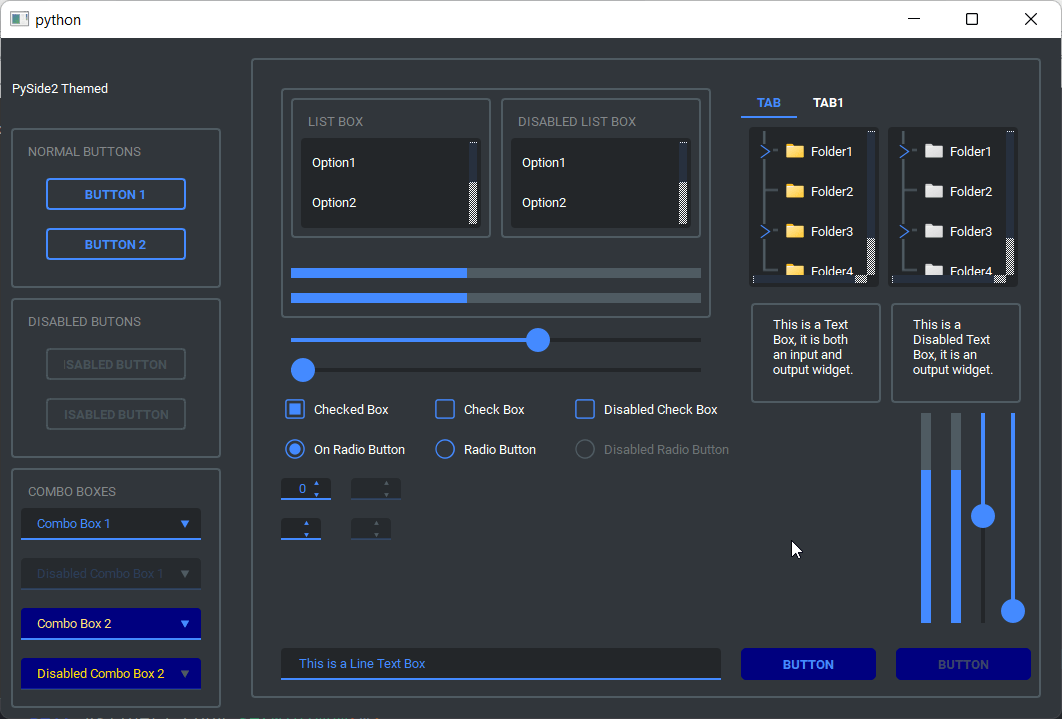 Drag and drop Python GUI Designer LabDeck