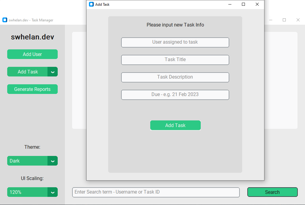 Modern Tkinter GUI Designer LabDeck