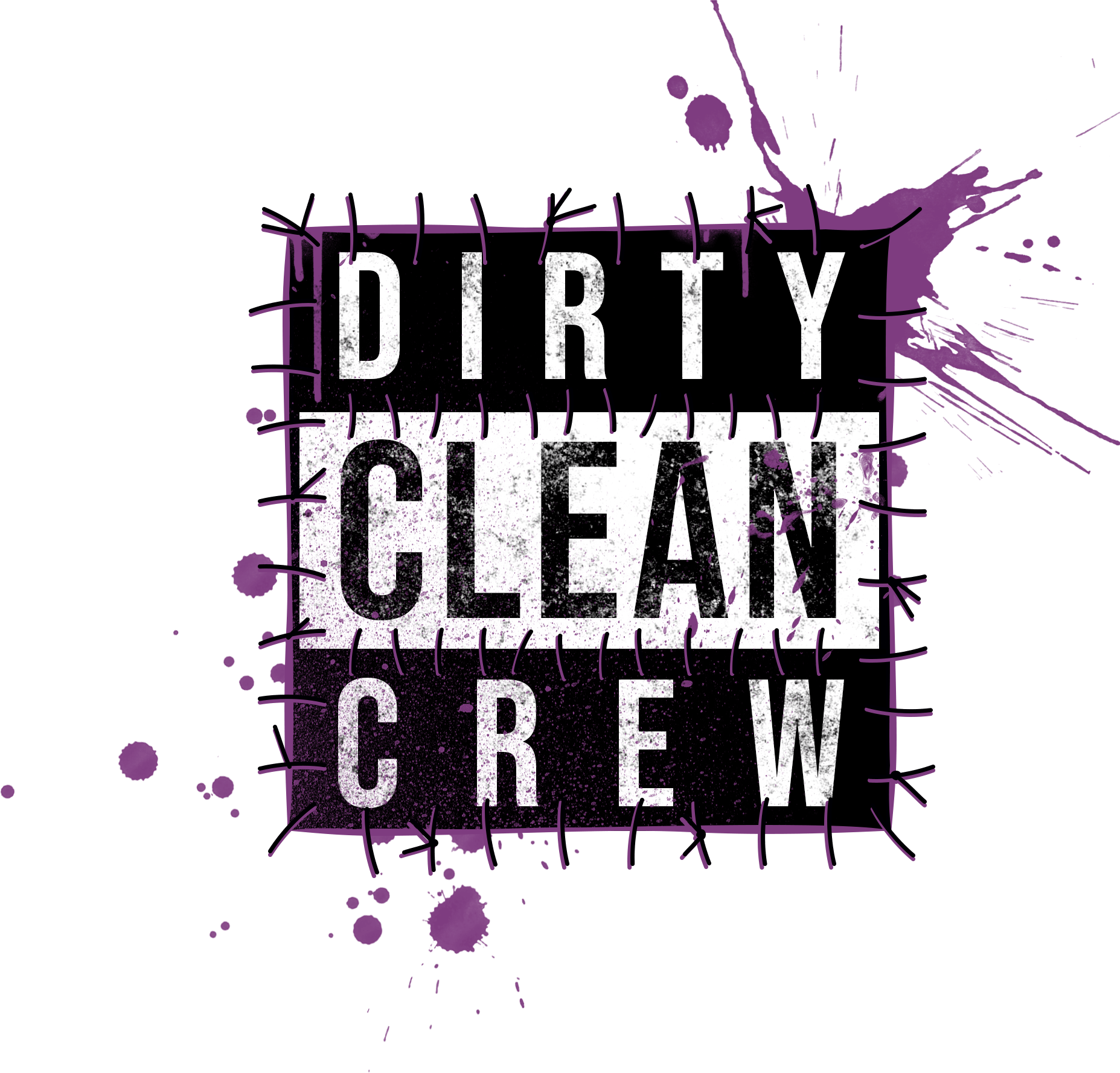Services Label Dirty Clean Crew