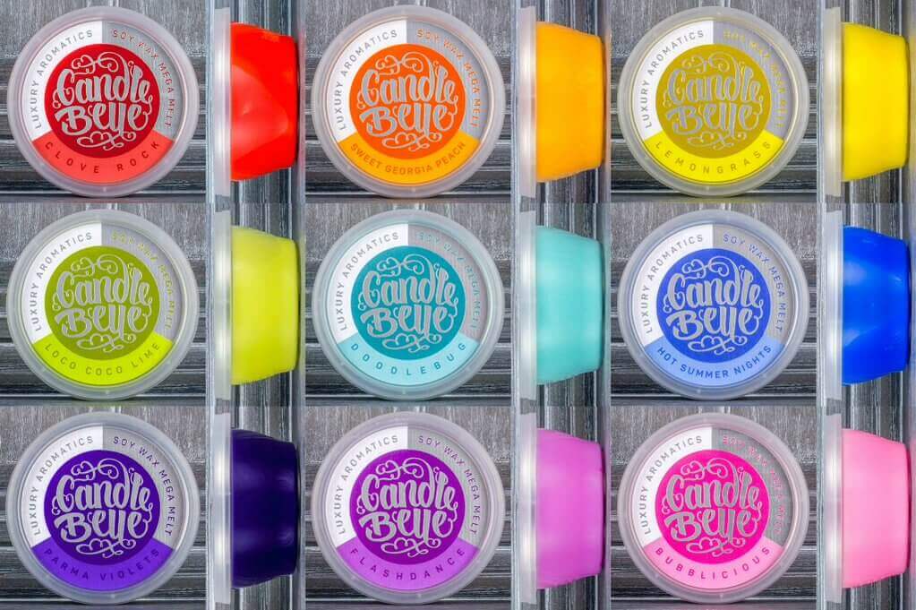 Candle Belle label.co.uk