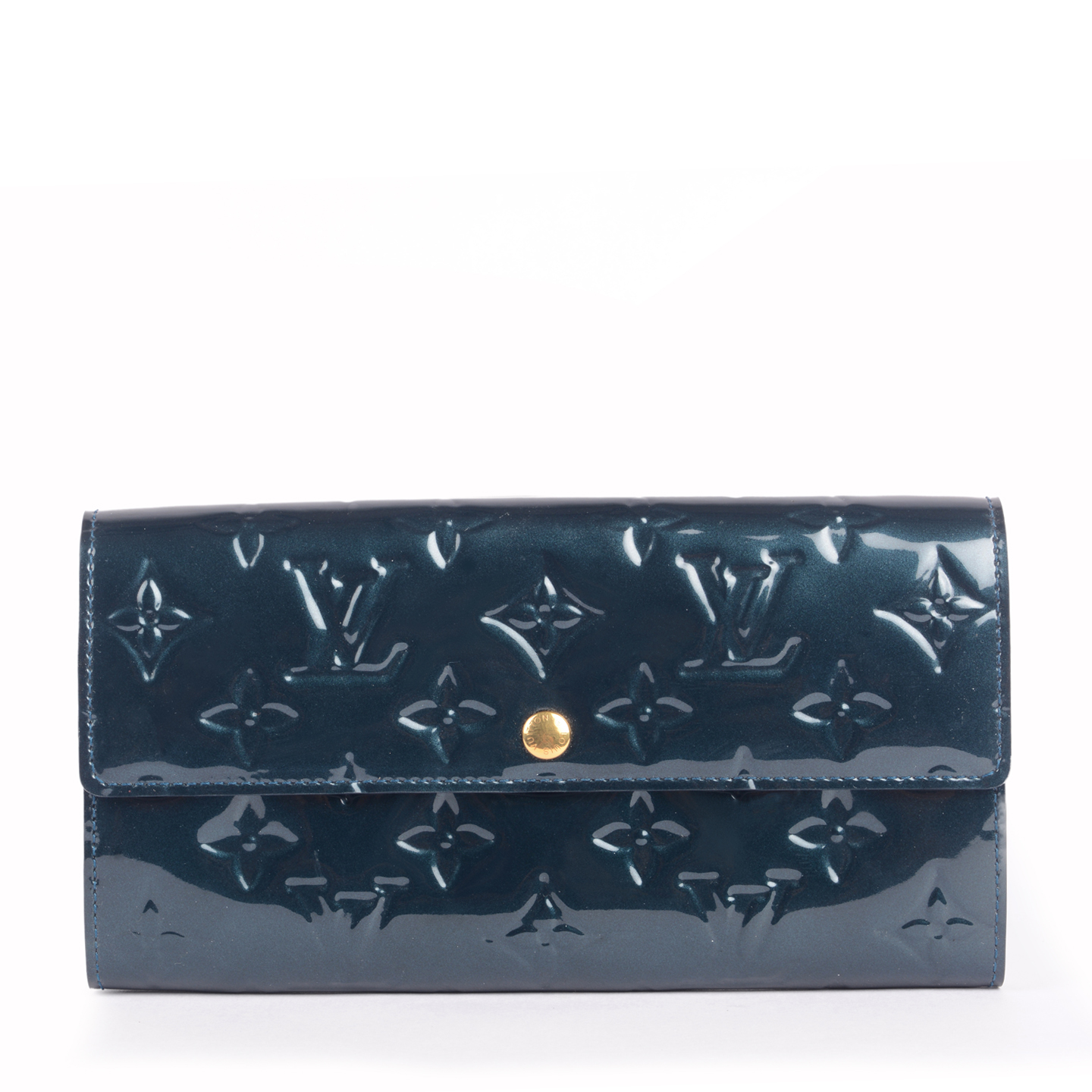 Louis Vuitton Wallet Blue Lining T