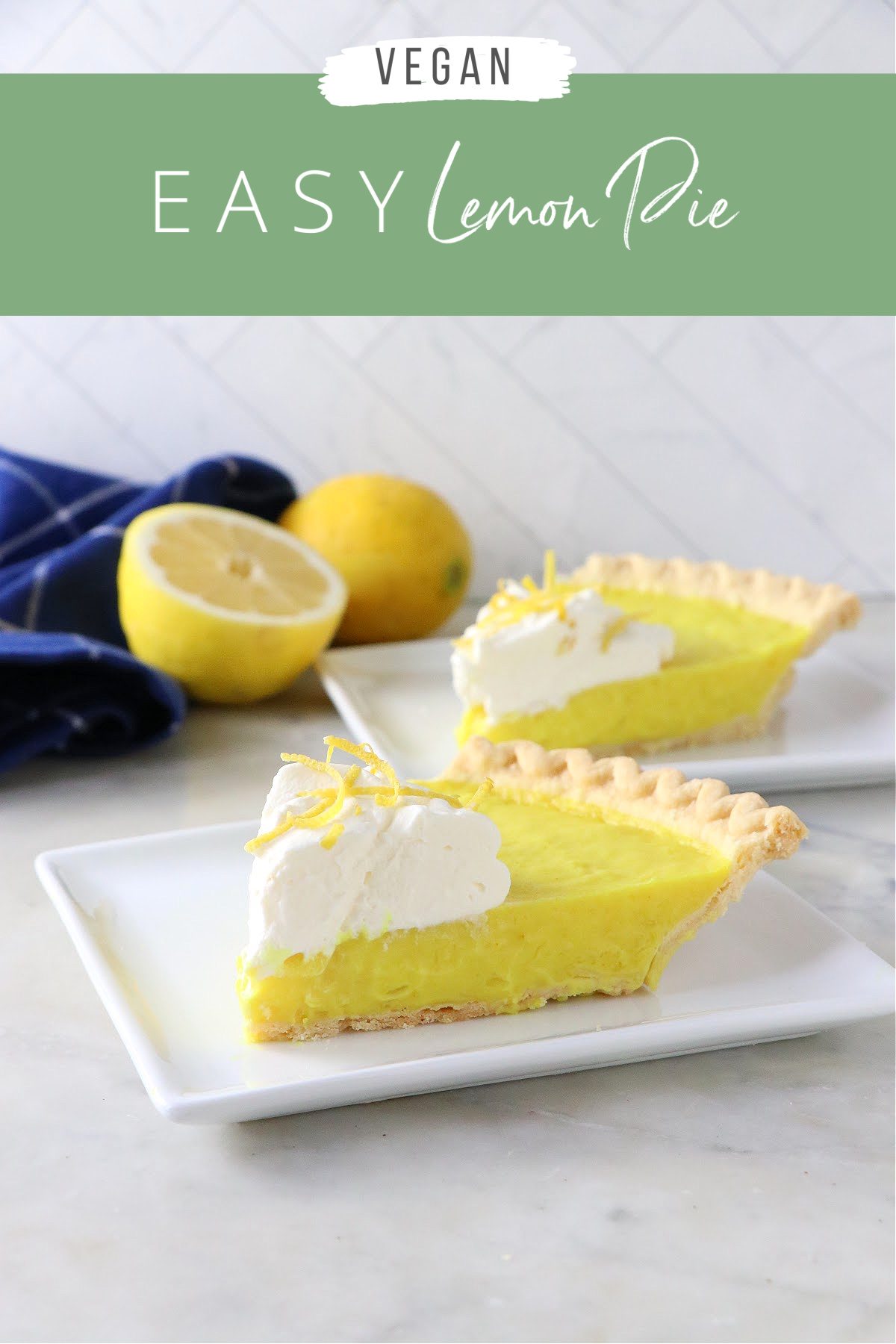 NO BAKE EASY VEGAN LEMON PIE Labeless Nutrition