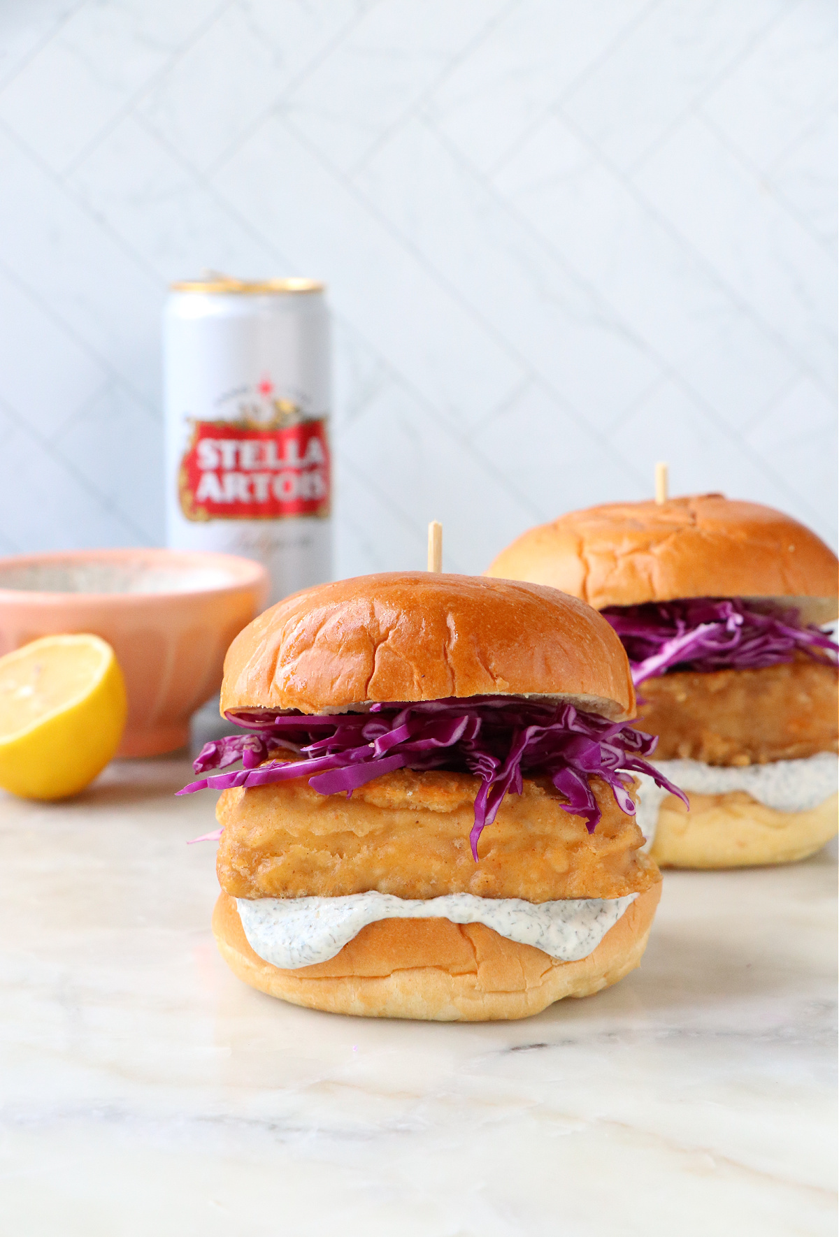 Vegan Beer Battered Fish Sandwich Labeless Nutrition