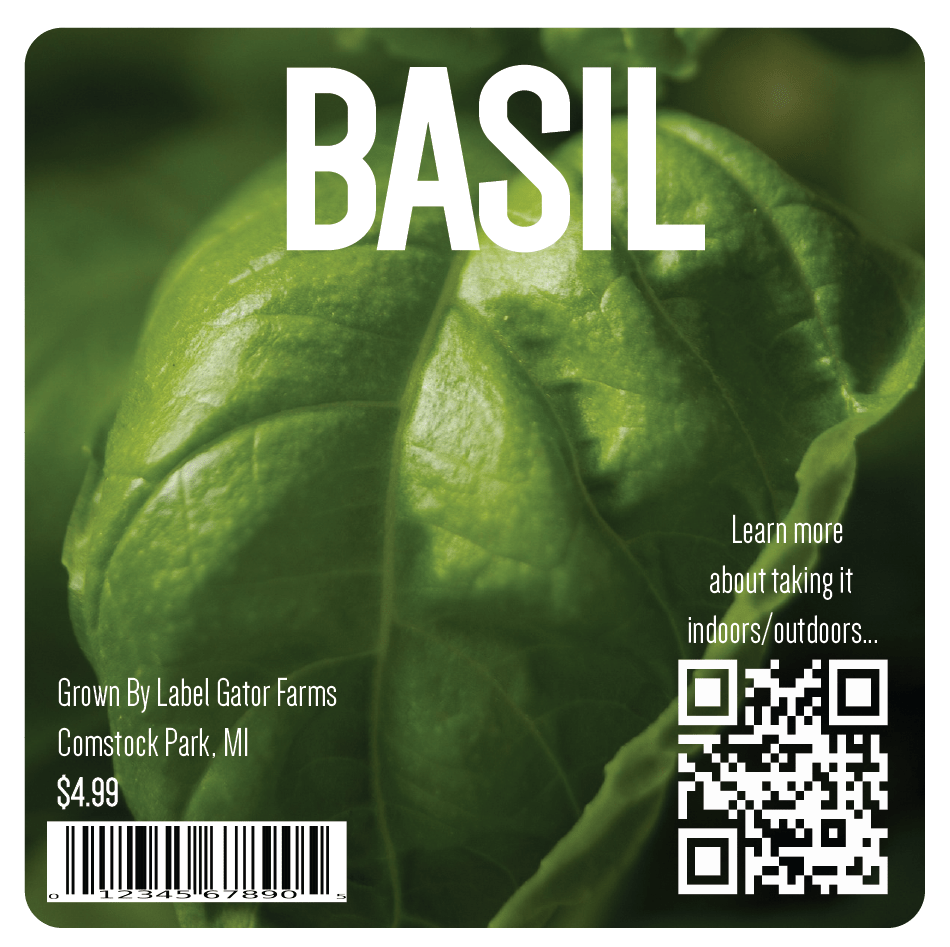 Customers' Ideal Linked Label Content For Plants Label Gator