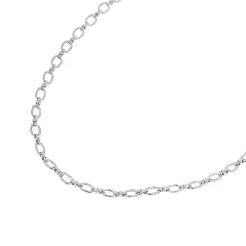 Open chain necklace silver Label Kiki