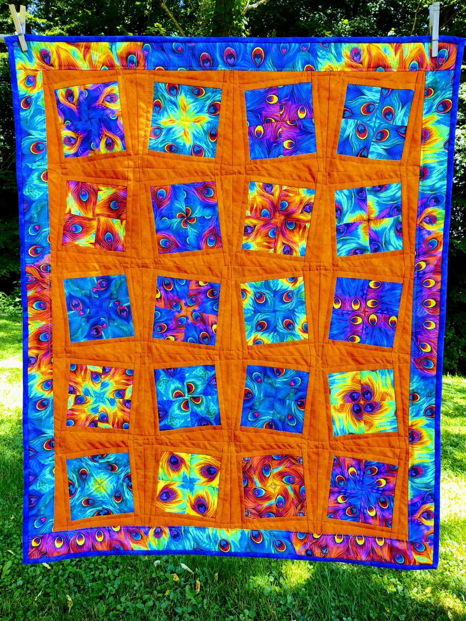 Hot Summer Nights Quilt Kit Pre Cut Kaleidoscope Quilting