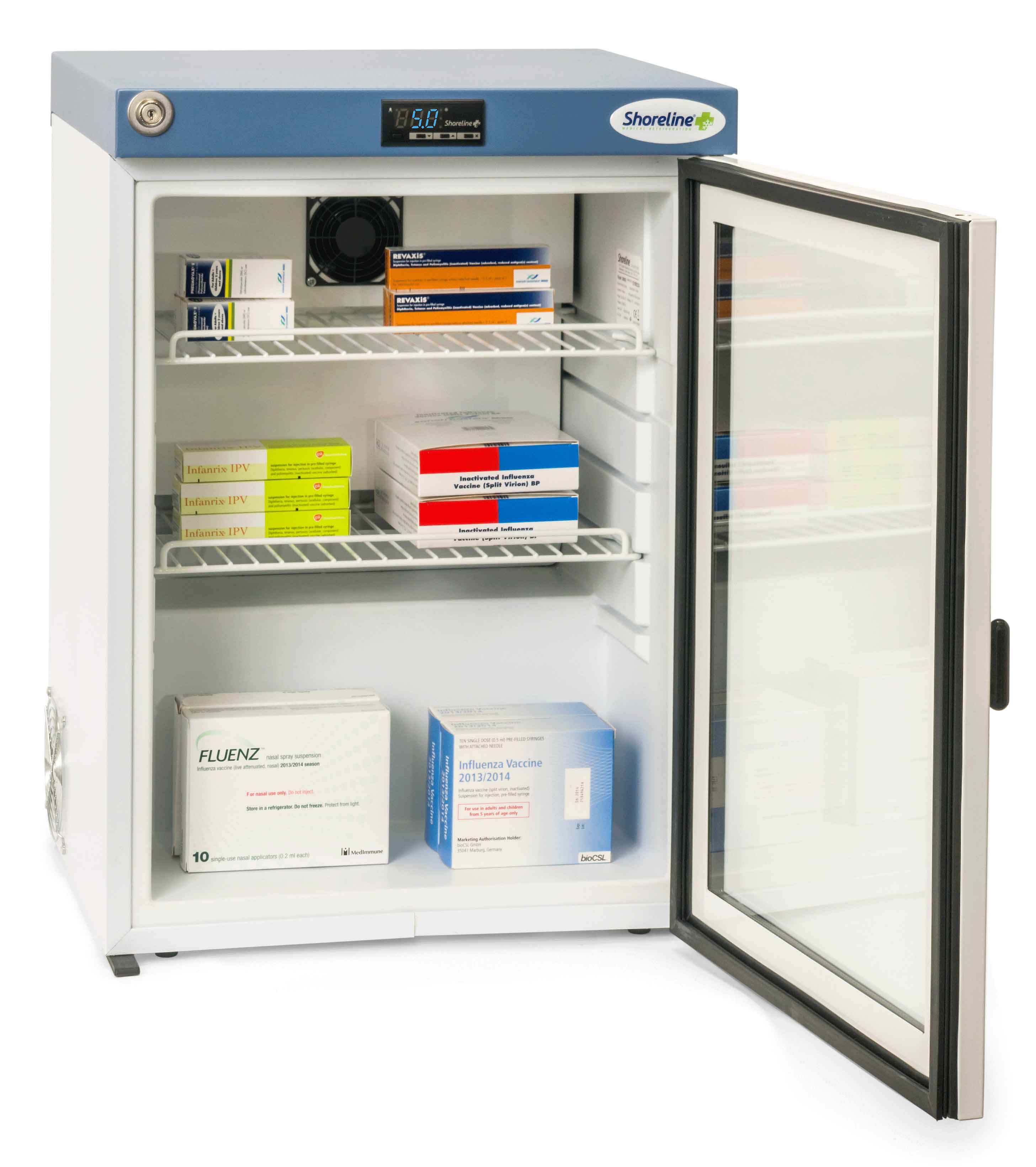 shoreline,lab,fridge,freezer,medical,pharmacy,refrigerator,fridge