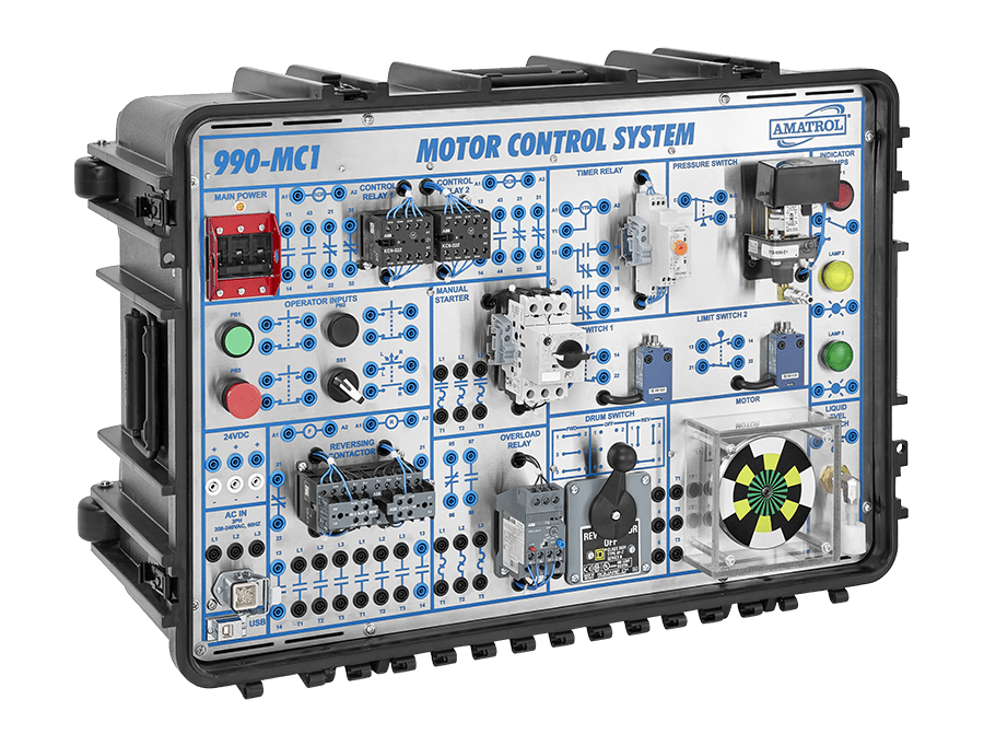 Amatrol Motor Control Portable Training System LAB Midwest