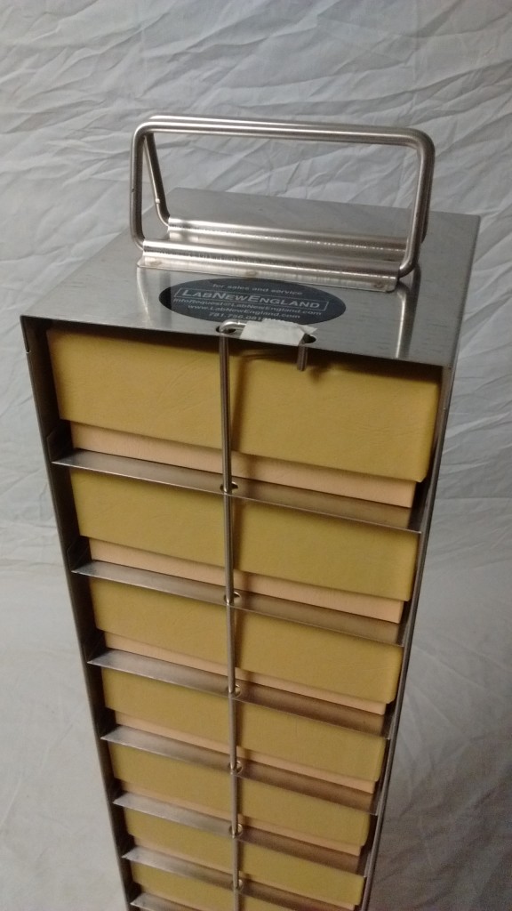 Racks for 2 Inch Boxes in Chest Freezers LAB New England