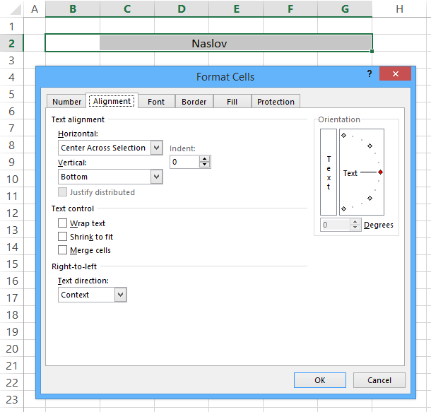 Merge ćelija i zašto biste im to učinili? Excel i Power BI za