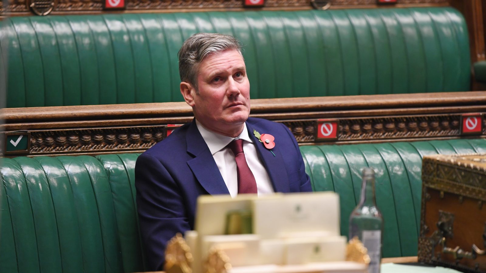 Who are the shadow ministers now sitting on Keir Starmer's frontbench