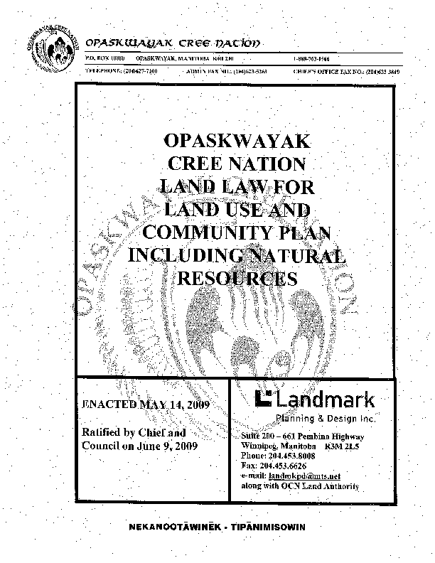 Land Use & Zoning Laws • First Nations Land Management Resource Centre (RC)