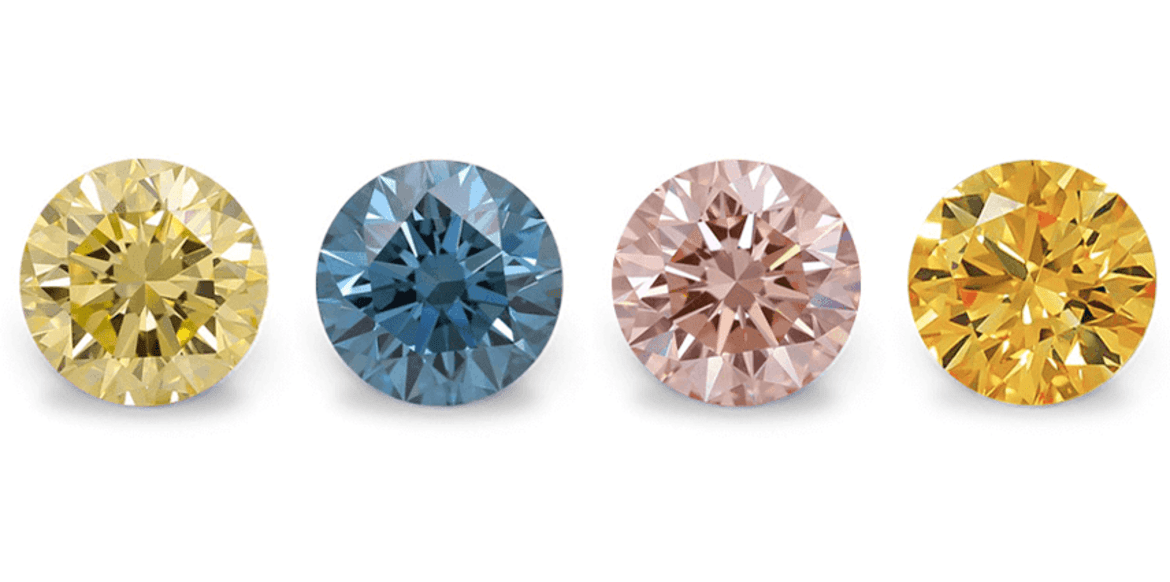 Colored lab grown diamonds, Yellow, Blue, Pink, and how to buy them Labrilliante