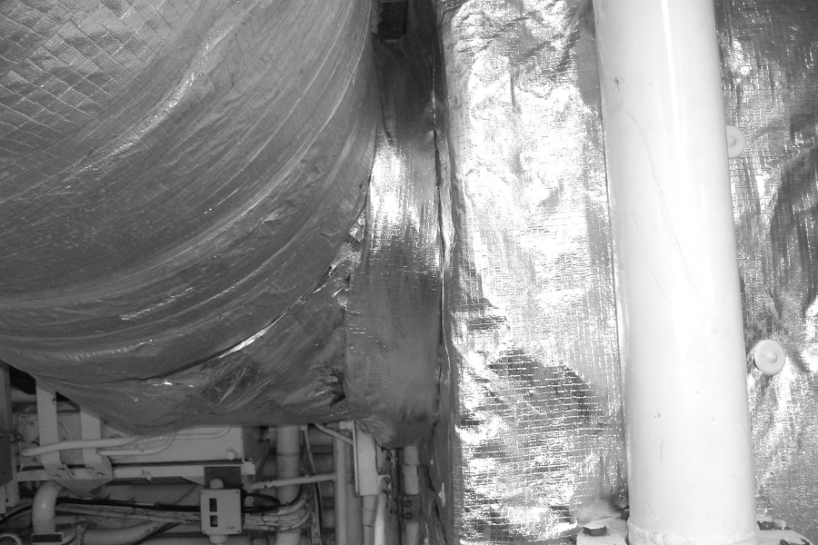 Exhaust pipe insulation Labrinakos Stavros