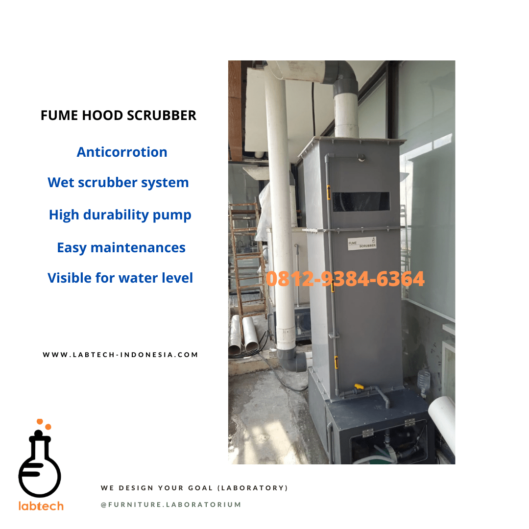 Fume Hood Scrubber PT LAB Technologi Indonesia