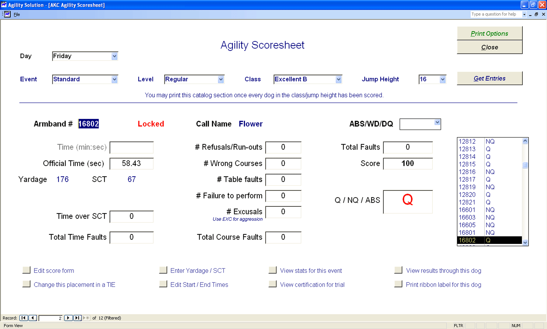 Lab Tested Databases