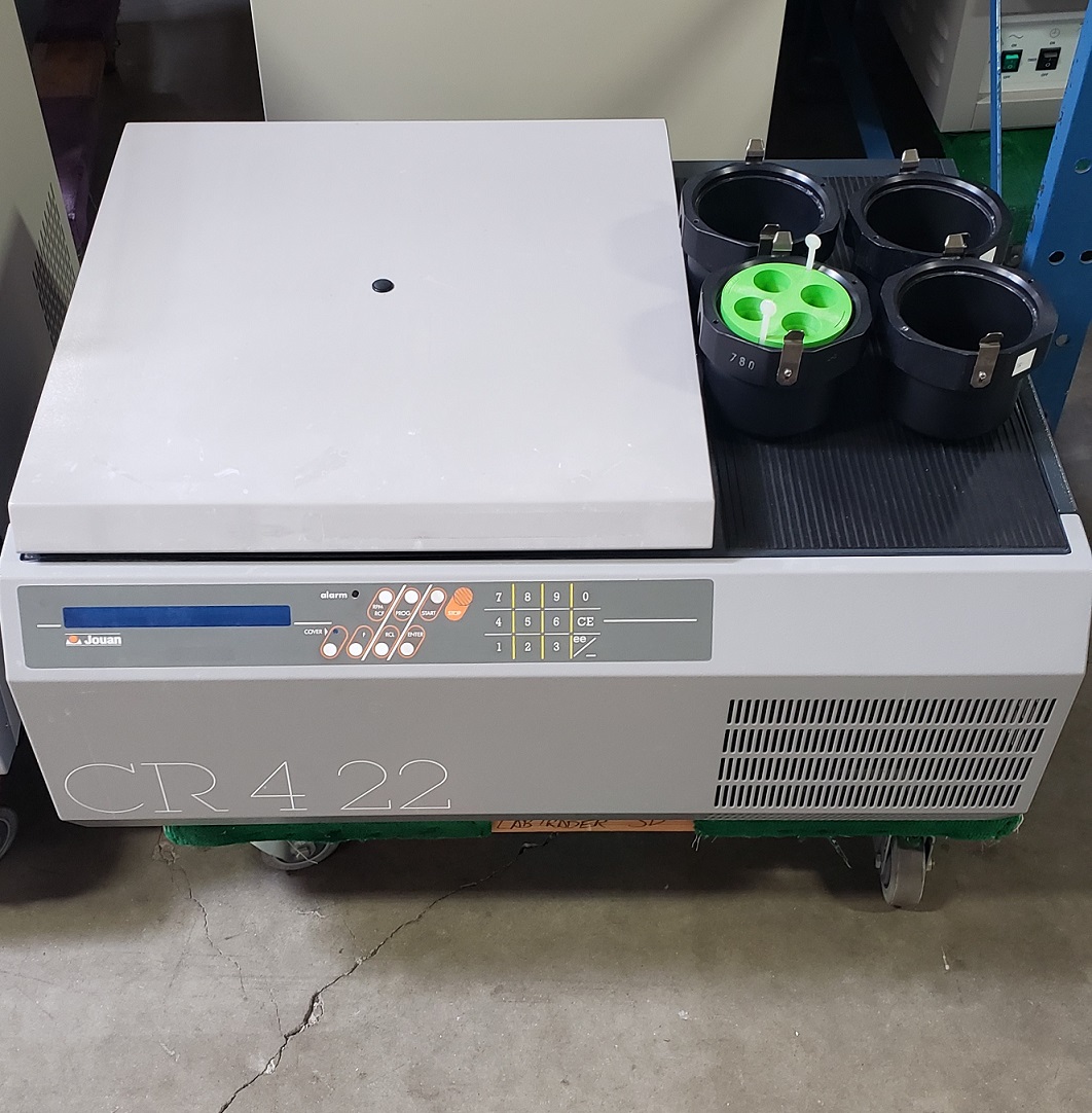 Jouan CR4 22 Refrigerated Benchtop Centrifuge LabTrader Inc.