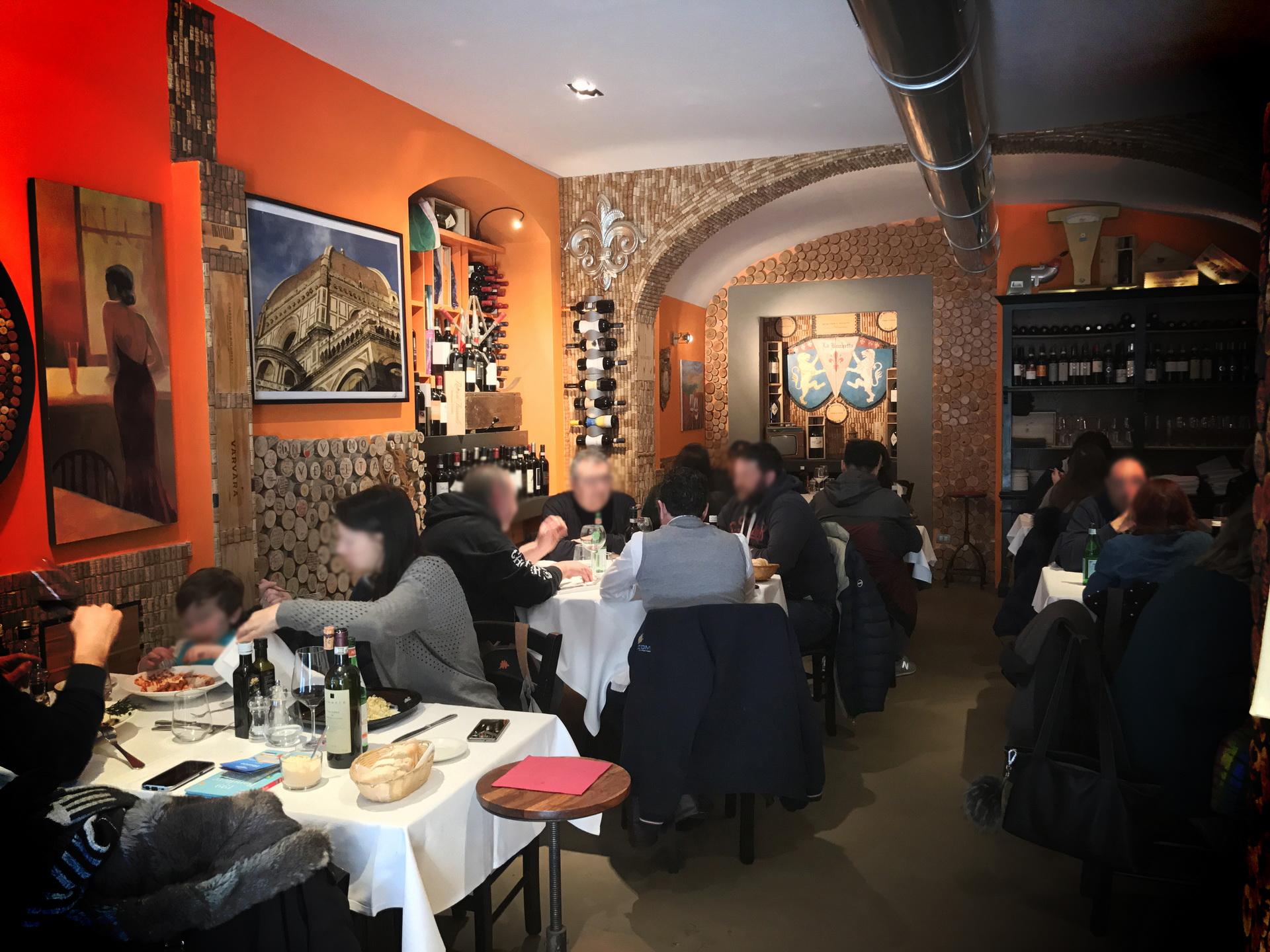 La Buchetta Food & Wine Typical Romantic Restaurant in Florence