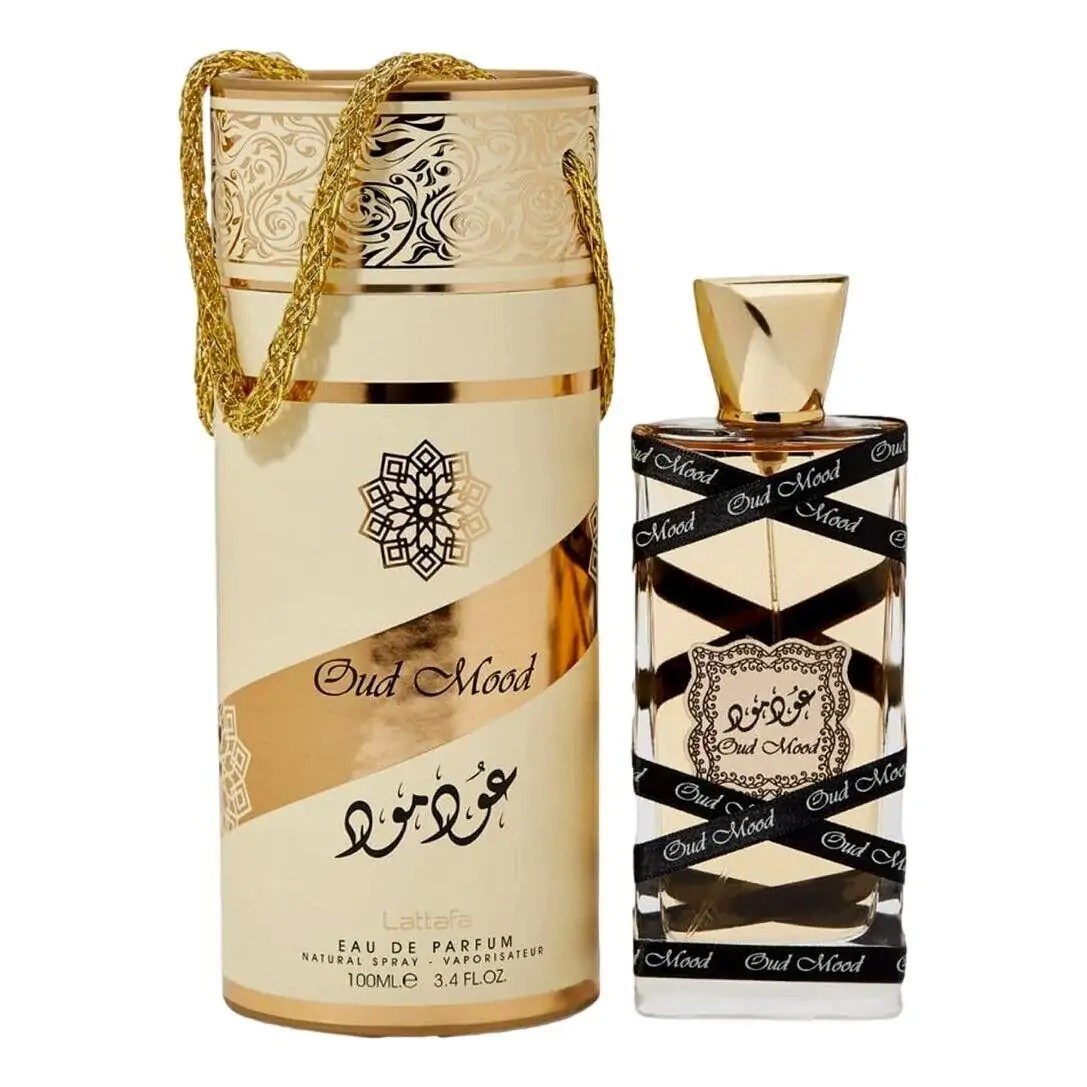 Perfume Lattafa Oud Mood Edp 100ml Unisex (Aroma Como a shaghaf oud