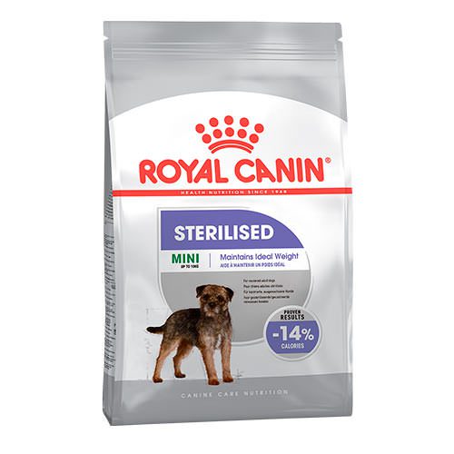 Royal Canin Mini Sterilised Pienso Perros Esterilizados y/o con Sobrepeso Razas Pequeñas (2kg