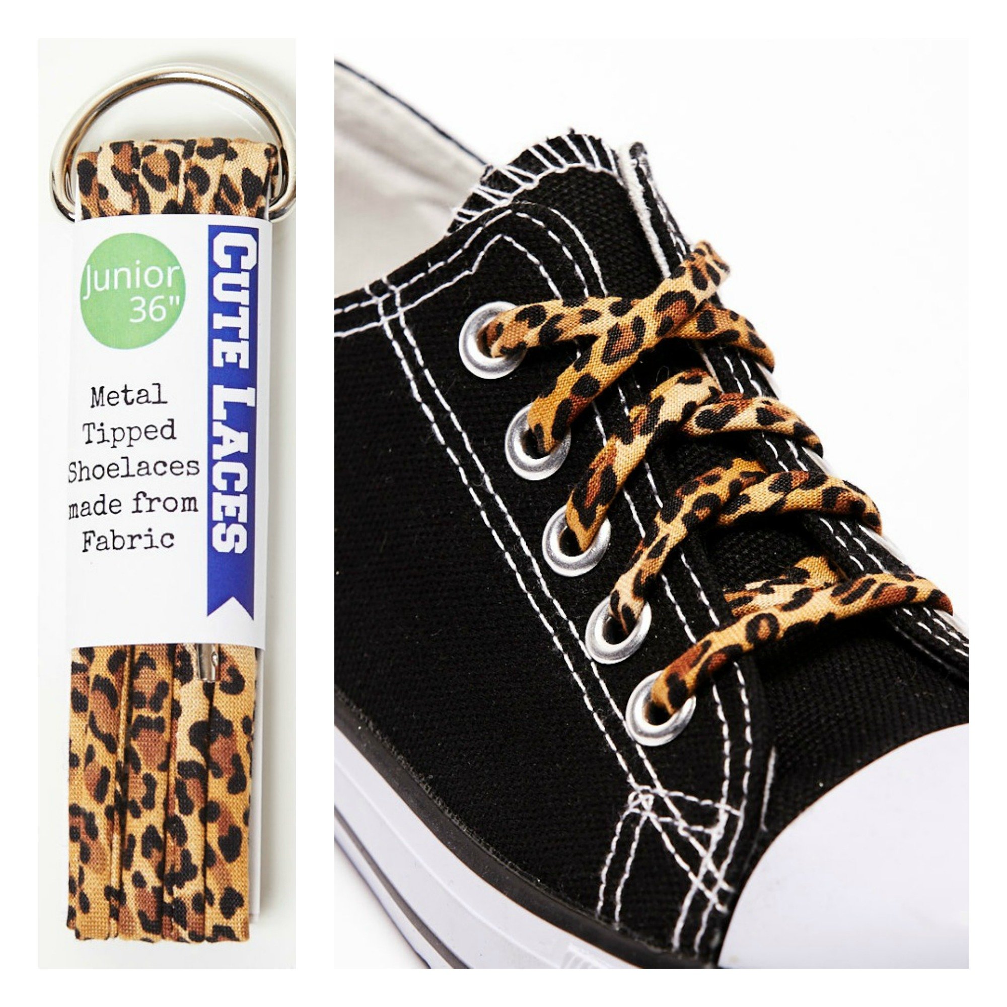 Leopard Print Shoelaces Lace For Hope
