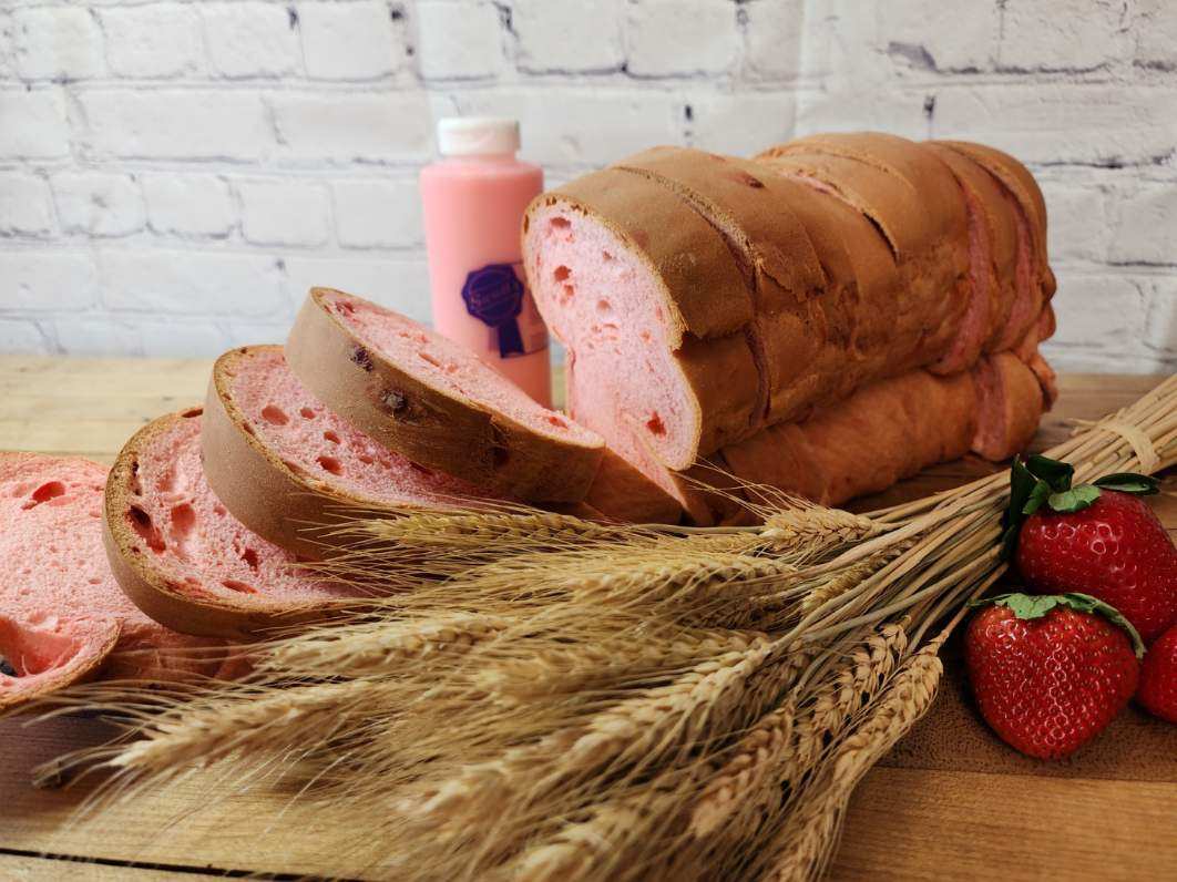 Griddle n’ Glaze Strawberry Bread Swatt Baking Company