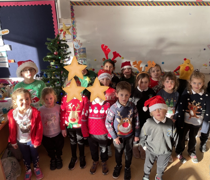 Christmas Jumper Day 2021 Lacken National School