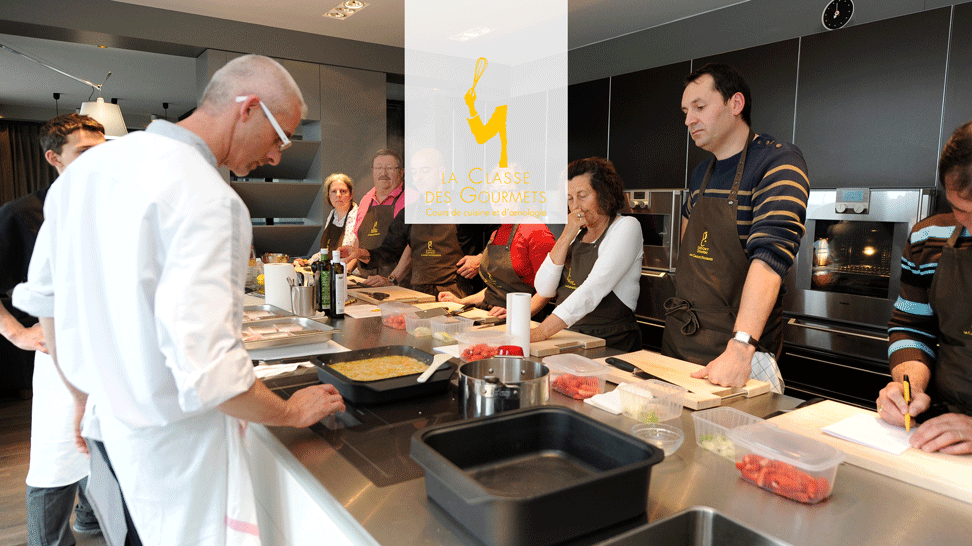 Classe des Gourmets Ecole de cuisine et de sommellerie