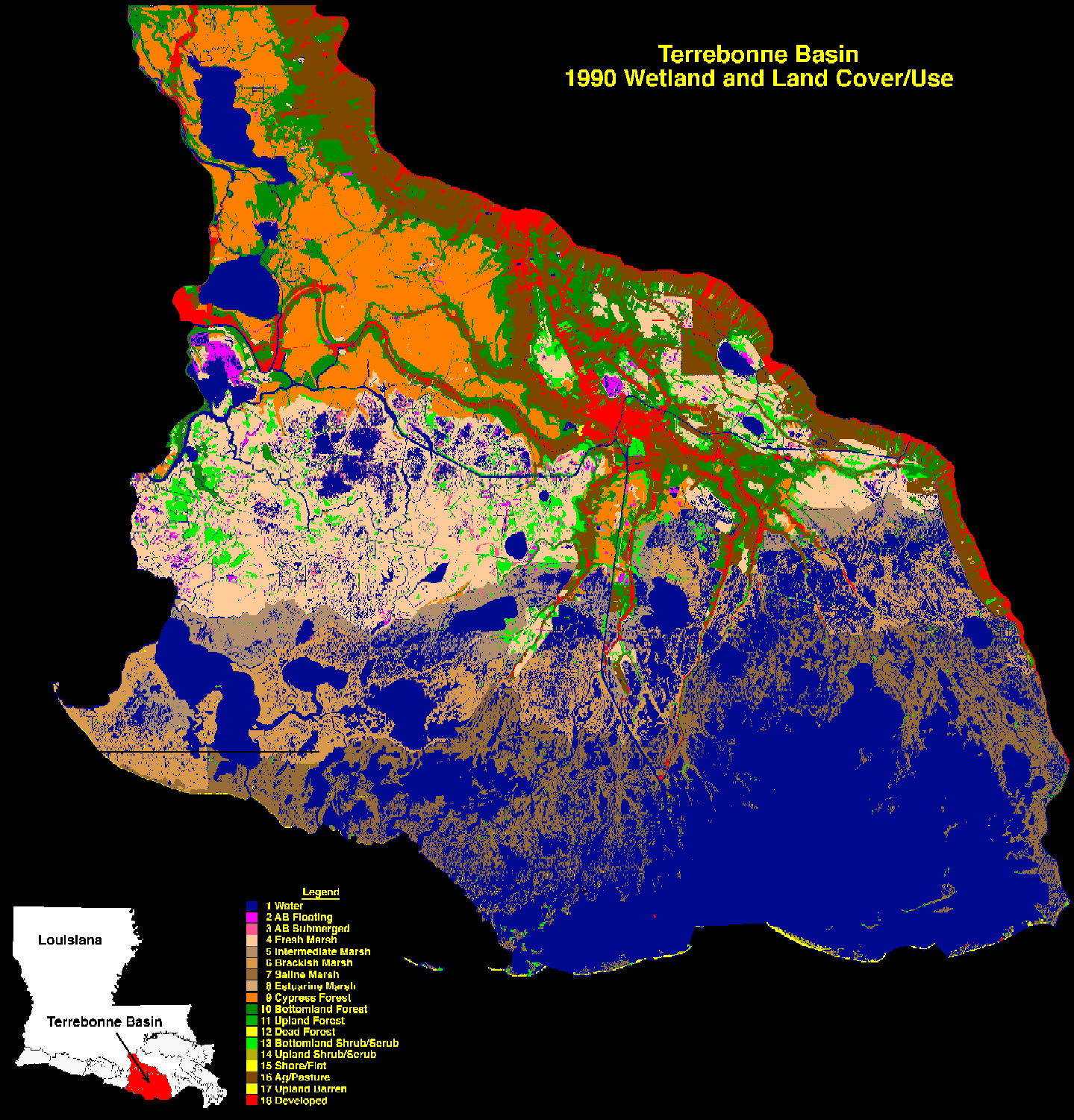 The Terrebonne Basin