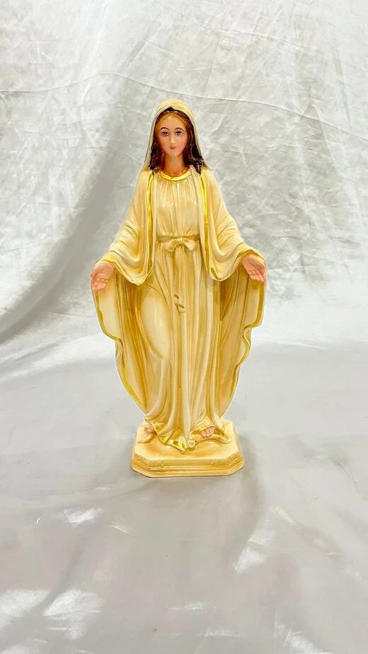 Buy 14 Inch Fiber Immaculate Mary Statue